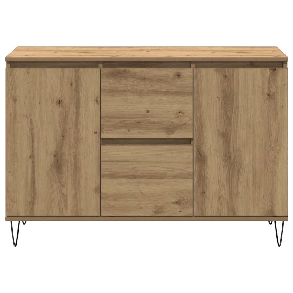 Sideboard Artisan-Eiche 104x35x70 cm Holzwerkstoff